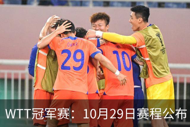 WTT冠军赛：10月29日赛程公布！国乒对决世界冠军，两大主力内战